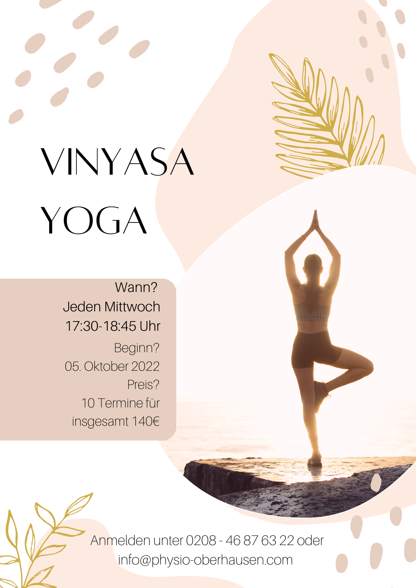 Yoga ab Oktober - es sind wieder Plätze frei !!!